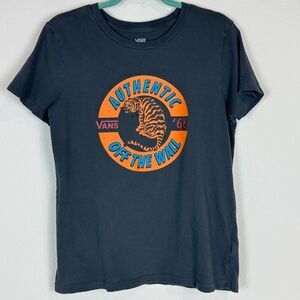 Vans Off the Wall Grey Tiger T-shirt L